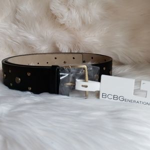 BCBGeneration NWT Studded Black Belt
